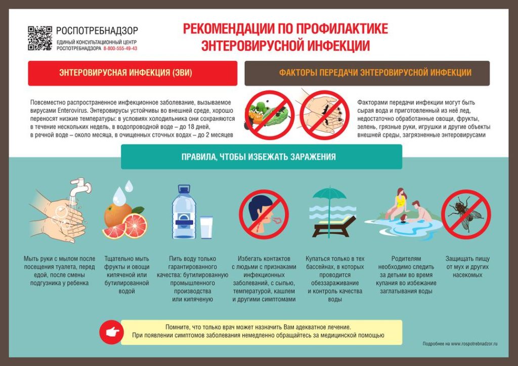 В Тюменской области регистрируется сезонный рост заболеваемости энтеровирусной инфекцией.